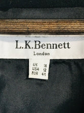Load image into Gallery viewer, L.K. Bennett Women's Smart Bodycon Dress | UK16 | Black