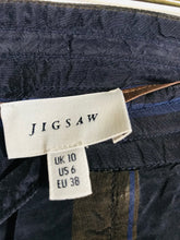 Load image into Gallery viewer, Jigsaw Women's Striped Wide Leg Casual Trousers | UK10 | Multicoloured