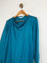 Load image into Gallery viewer, Jojo Maman Bébé Women's Cowl Neck Maternity Jumper | M UK10-12 | Blue