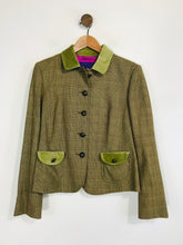 Load image into Gallery viewer, Riani Women's Wool Blazer Jacket | EU40 UK12 | Green