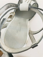 Load image into Gallery viewer, Lumberjack Women's Studded Sling Back Heels | UK7 EU40 | White