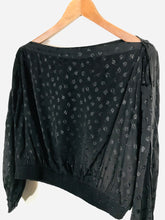 Load image into Gallery viewer, Allsaints Women's Floral Blouse | UK12 | Black