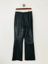 Load image into Gallery viewer, Patsy Seddon for Phase Eight Women's Leather Culottes Trousers | UK12 | Black