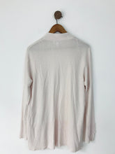 Load image into Gallery viewer, The White Company Long Knit Open Cardigan | S UK8 | Light Pink