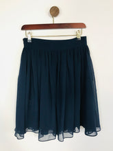 Load image into Gallery viewer, Reiss Women's Ruched A-Line Skirt | UK10 | Blue