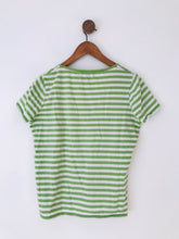 Load image into Gallery viewer, Boden Women's Striped T-Shirt | UK16 | Green