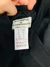 Load image into Gallery viewer, Philosophy Di Alberta Ferretti Women's Silk Pleated Mini Dress | UK14 | Multicoloured