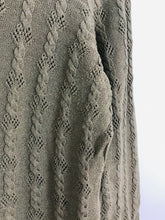 Load image into Gallery viewer, Boden Women’s Cottage Style Cable Knit Cardigan | UK 14 | Brown