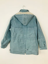 Load image into Gallery viewer, Barbour Women’s Coldstream Rain Coat Hooded Jacket | UK12 | Blue