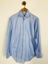 Load image into Gallery viewer, T M Lewin Men's Cotton Button-Up Shirt | 15.5 34 | Blue