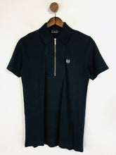 Load image into Gallery viewer, The Kooples Women's Zip Polo Shirt | L UK14 | Blue