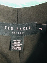 Load image into Gallery viewer, Ted Baker Women's Silk Floral A-Line Dress | 3 UK12 | Brown