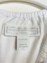 Load image into Gallery viewer, The White Company Kid's Lace Ruffle Blouse | 0-3 months | White