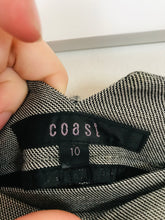 Load image into Gallery viewer, Coast Women’s Wool Slim Tapered Trousers | UK10 | Grey