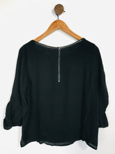 Load image into Gallery viewer, Alice and Olivia Women's Silk Blouse | M UK10-12 | Black