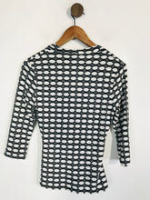 Load image into Gallery viewer, Phase Eight Women's Ruched Wrap T-Shirt | UK12 | Black