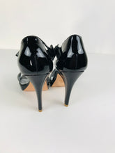 Load image into Gallery viewer, Kurt Geiger Women's Leather Patent Heels | EU37 UK4 | Black