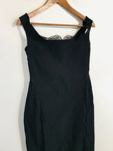 Load image into Gallery viewer, Vesper Women's Lace Smart NWT Sheath Dress | UK12 | Black