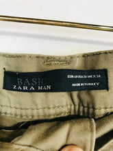 Load image into Gallery viewer, Zara Man Men's Cotton Chinos Trousers | EU40 31 | Beige