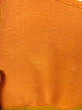 Load image into Gallery viewer, Celeb Boutique Women's Mesh Panel Mini Bodycon Dress | XS UK6-8 | Orange