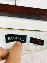 Load image into Gallery viewer, Robell Women's Embroidered Leggings | UK16 | White