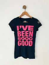 Load image into Gallery viewer, Juicy Couture Women’s Graphic T-Shirt | S | Navy Pink