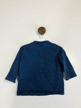 Load image into Gallery viewer, Baby Boden Kid's Long Sleeve T-Shirt | 6-12 Months | Blue