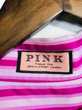 Load image into Gallery viewer, Pink Women's Striped Smart Button-Up Shirt | UK12 | Pink