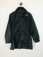 Load image into Gallery viewer, Superdry Women's Wax Biker Jacket | M UK10-12 | Black