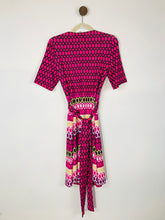 Load image into Gallery viewer, Emilio Pucci Women's Wrap Printed A-Line Dress | UK10 | Multicolour