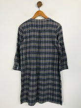 Load image into Gallery viewer, People Tree Women's Cotton Check Gingham Shirt Dress | UK12 | Multicoloured