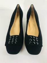 Load image into Gallery viewer, Peter Kaiser Women's Suede Embellished Heels | UK6 | Black