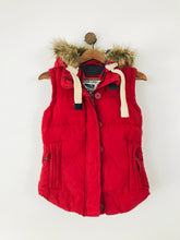 Load image into Gallery viewer, Superdry Women's Down Puffer Gilet Jacket | S UK8 | Red