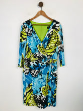 Load image into Gallery viewer, Frank Lyman Women's Boho Ruched Sheath Dress | UK16 | Multicoloured