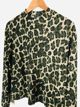 Load image into Gallery viewer, Zara Women's Leopard Print High Neck T-Shirt | L UK14 | Multicoloured