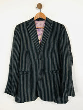 Load image into Gallery viewer, Ted Baker Men's Linen Striped Blazer Jacket | 4 | Blue