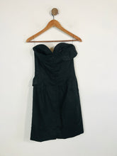 Load image into Gallery viewer, French Connection Women's Ruffle Sleeveless Bodycon Dress | UK10 | Black