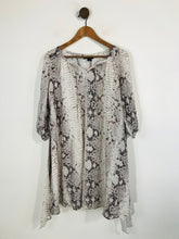 Load image into Gallery viewer, Isabella Oliver Women's Snakeskin Maternity Shift Dress NWT | 1 | Multicoloured