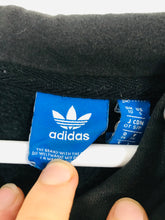 Load image into Gallery viewer, Adidas Womens Vintage Hoodie Sweatshirt | UK10 | Black