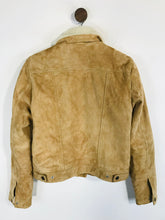Load image into Gallery viewer, Levi’s Women's Faux Fur Suede Bomber Jacket | L UK14 | Brown