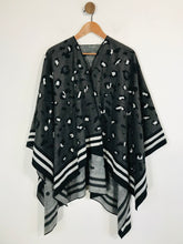 Load image into Gallery viewer, Frank Usher Women's Leopard Print Shawl | OS | Grey