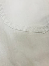 Load image into Gallery viewer, Union Blues Jeanswear Women's Cropped Straight Jeans | UK20 | White