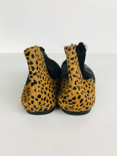 Load image into Gallery viewer, Cocorose Women's Leopard Print Boots | EU39 UK6 | Black