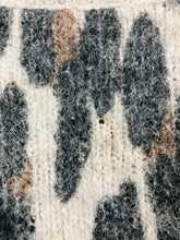 Load image into Gallery viewer, Rails Women's Leopard Print Alpaca Jumper | L UK14 | Brown