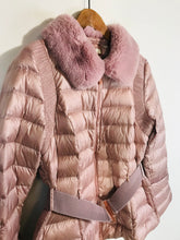 Load image into Gallery viewer, Ted Baker Women's Belted Puffer Jacket | 4 | Pink