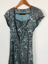 Load image into Gallery viewer, Karen Millen Women's Floral Sheath Dress | UK10  | Blue