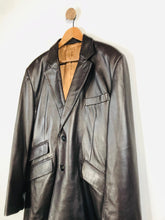 Load image into Gallery viewer, Crombie Men's Leather Overcoat | XXL | Brown