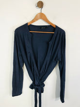Load image into Gallery viewer, Marc Cain Women's Wrap Cardigan | Size 5 UK16 | Blue