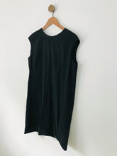 Load image into Gallery viewer, Cos Women's Silk Sleeveless Shift Dress | M UK10-12 | Black