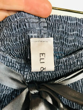 Load image into Gallery viewer, Eli & Irene Women's Pleated flowy Culottes Trousers | UK14 | Blue